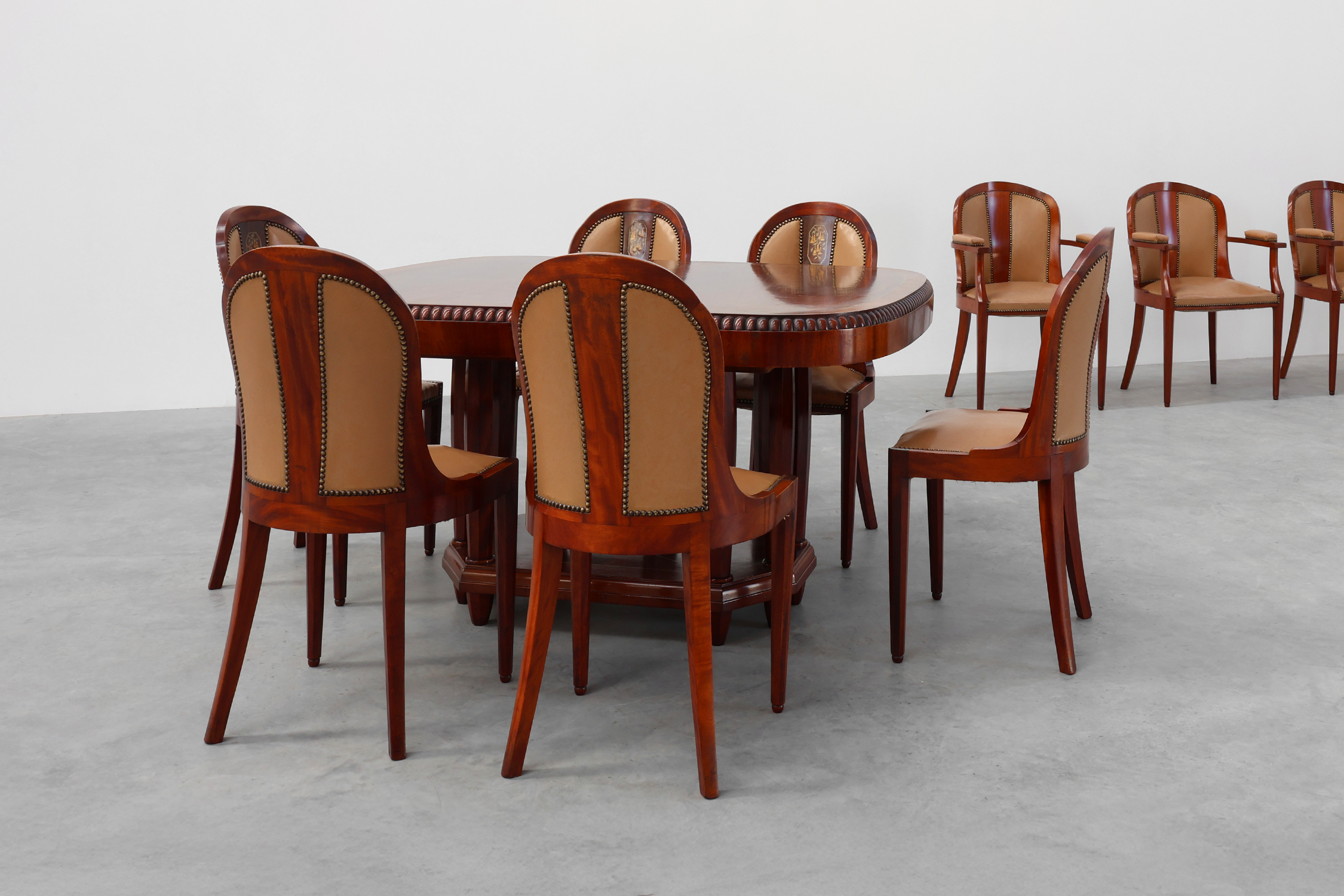 Art Deco Dining Room Set by De Coene, Belgium, 1935 thumbnail